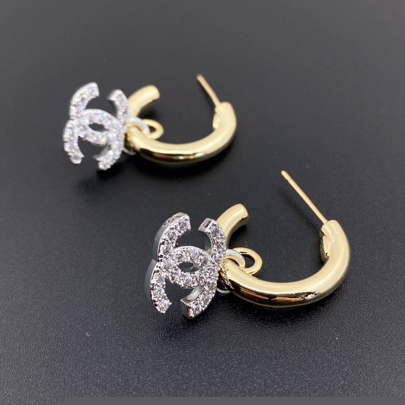 Ch*el earrings